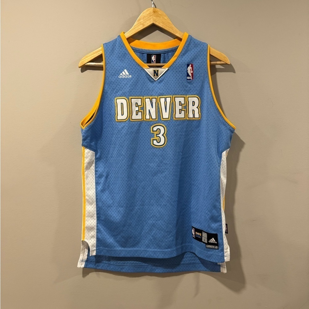 Vintage Denver Nuggets Allen Iverson NBA Basketball Jersey